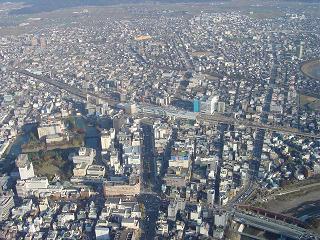 福井市中心部