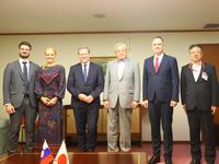 スロベニア共和国高等教育・科学・イノベーション大臣、駐日スロベニア共和国大使市長表敬訪問
