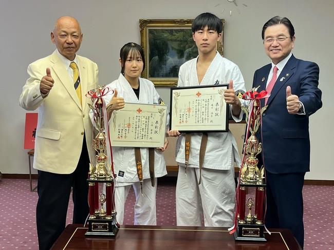 極真全日本ジュニアファイナルカップ優勝報告会