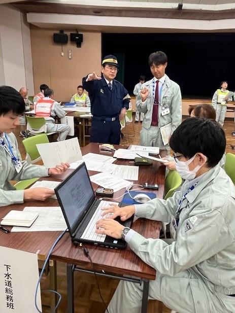 市上下水道局BCP訓練