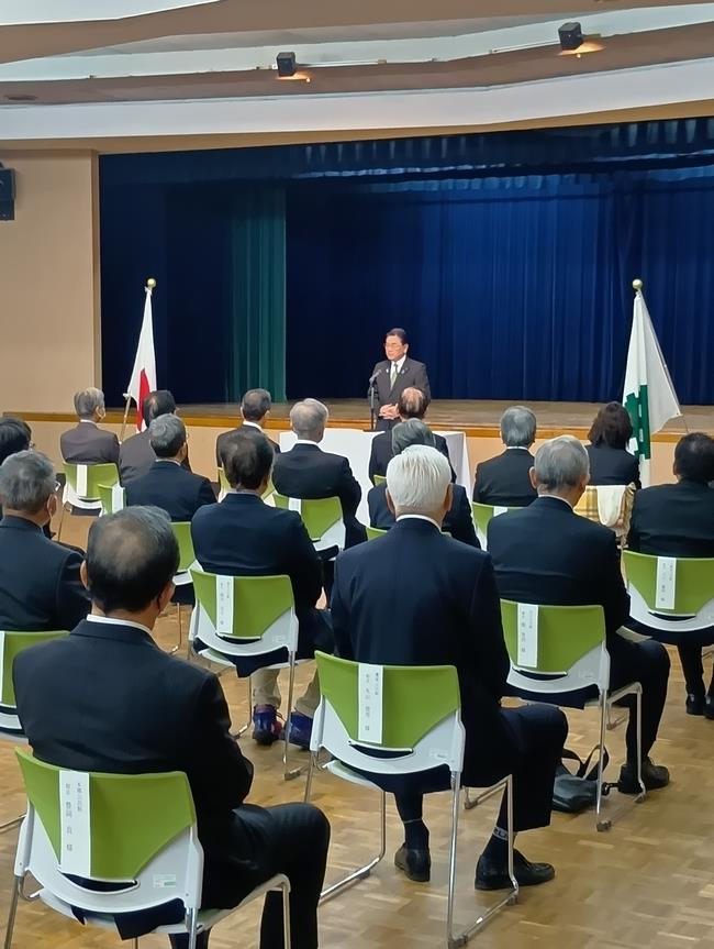 福井市公民館長任用式、不死鳥のねがい（福井市市民憲章）推進協議会支部長委嘱状交付式2