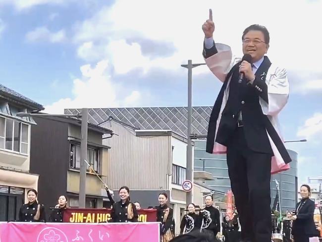 ふくい桜まつり×新幹線開業1周年記念パレード