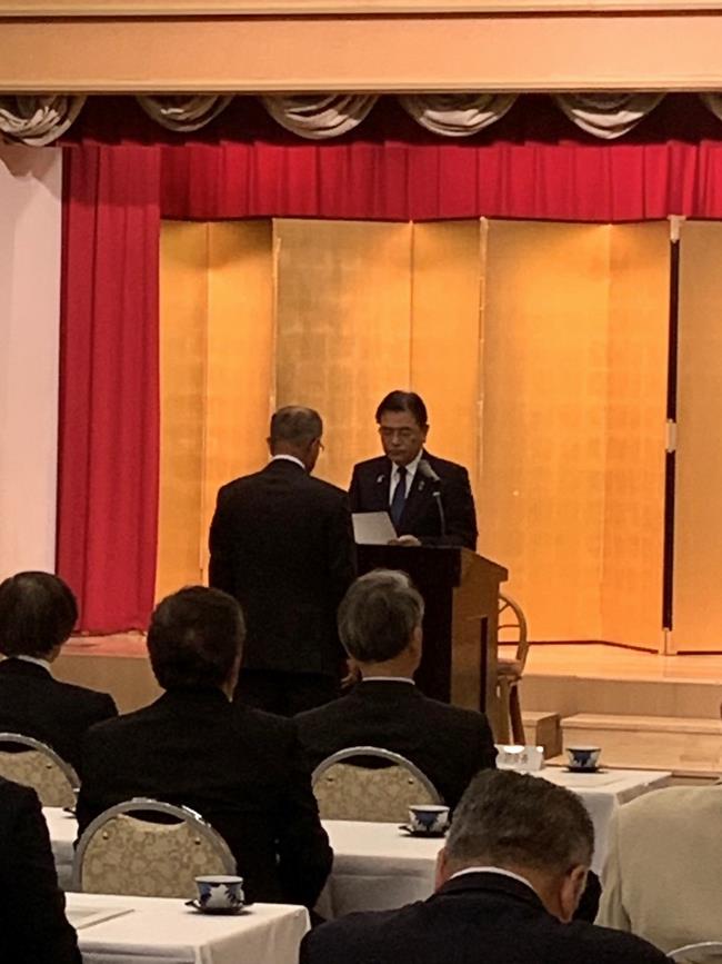福井市防犯隊委嘱状交付式・福井市防犯協議会総会