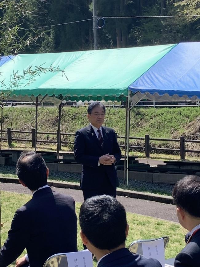 一乗滝小次郎の里ファミリーパーク安全祈願祭