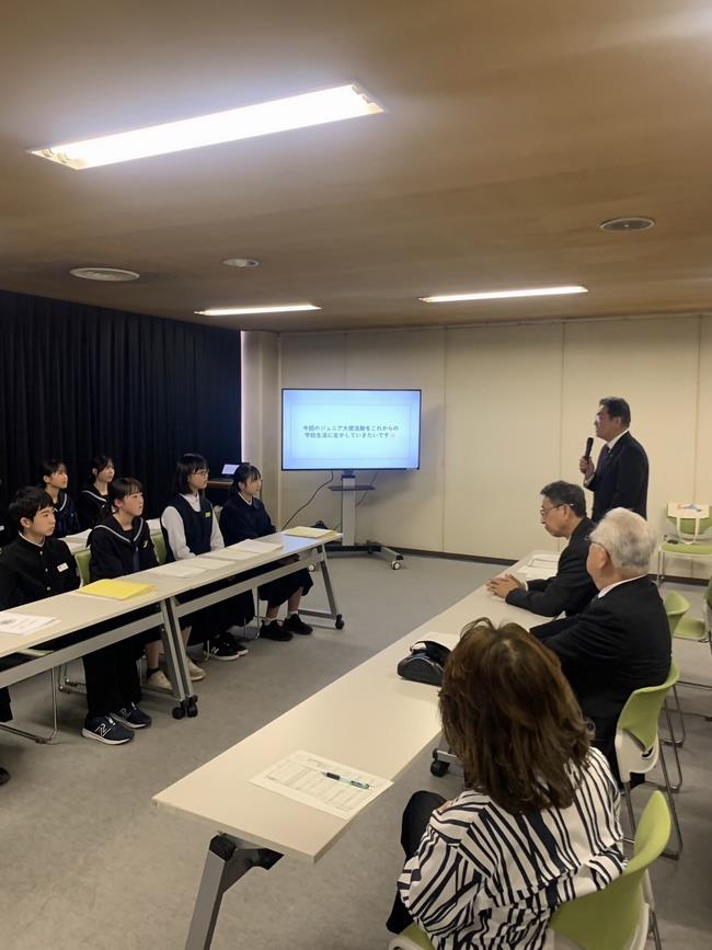 福井市ジュニア大使帰国報告会