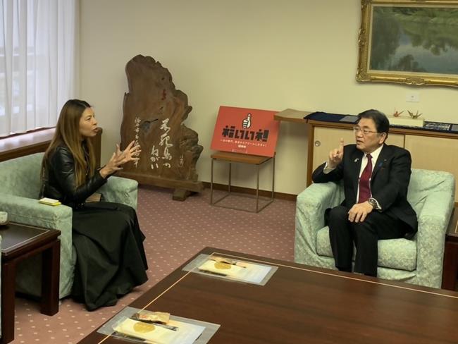 香港特別行政区政府 駐東京経済貿易代表部代表 ウィンサム・アウ氏 ご来訪