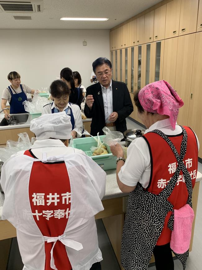 西行市長がおじゃまします「コラボで防災 in AOSSA」2