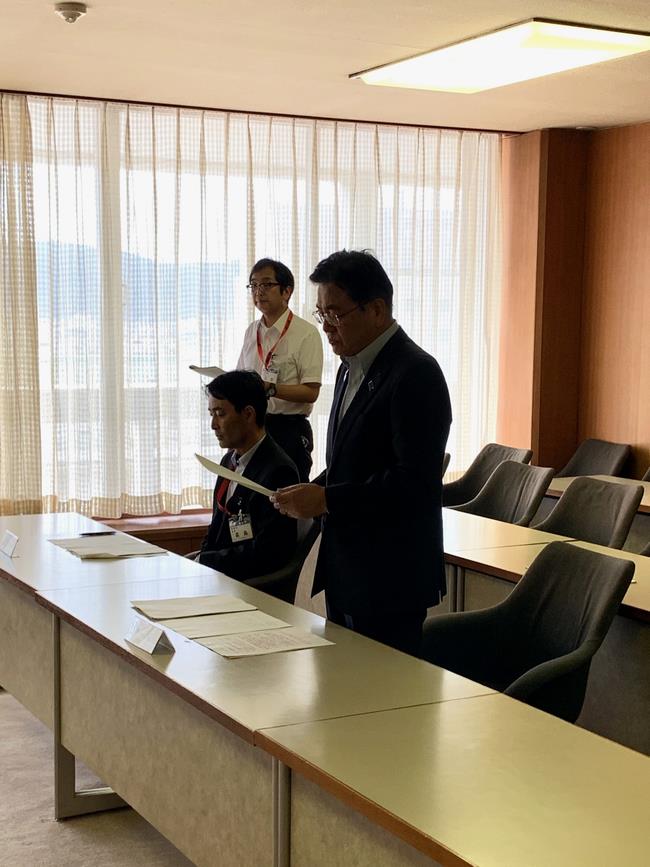 福井市長政治倫理審査会 委嘱式