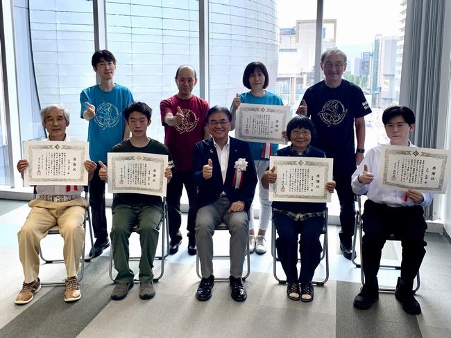 自然史博物館ボランティア表彰式