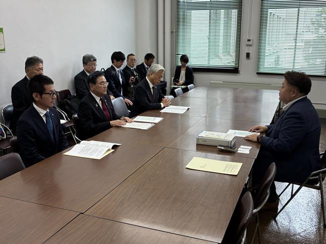 近畿直轄治水事業三団体合同要望活動1