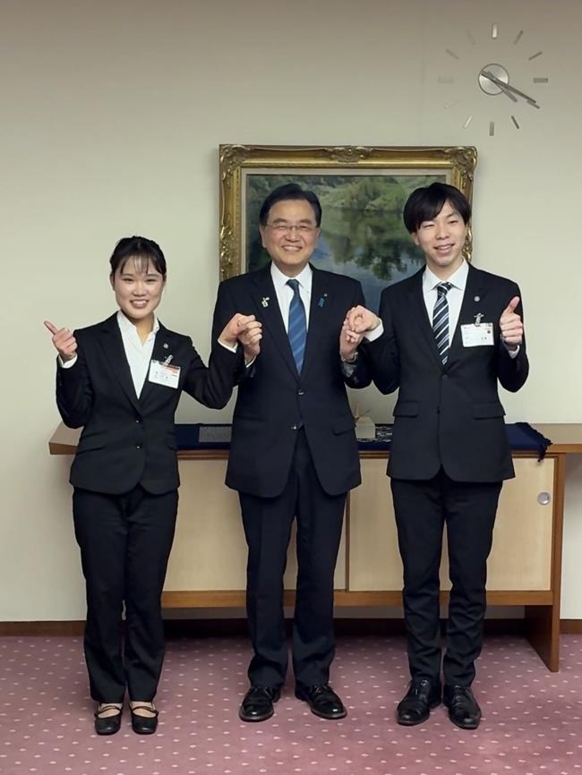 JICA青年海外協力隊 出発表敬・激励会