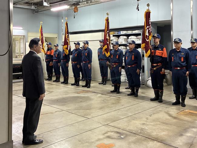 歳末消防特別警戒激励巡視