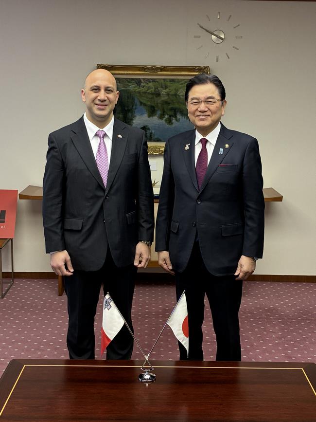 駐日マルタ共和国大使　ご来訪