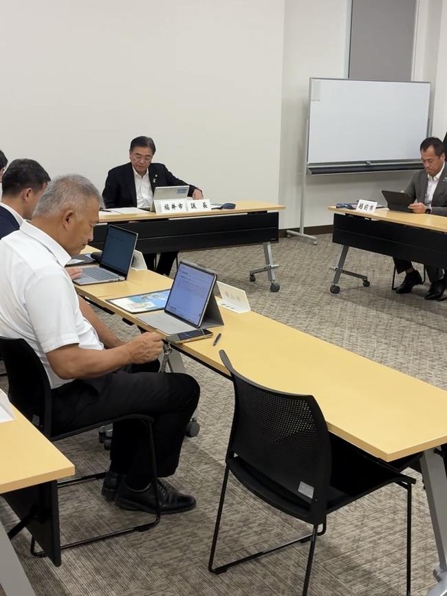 県市長会 市長会議の写真