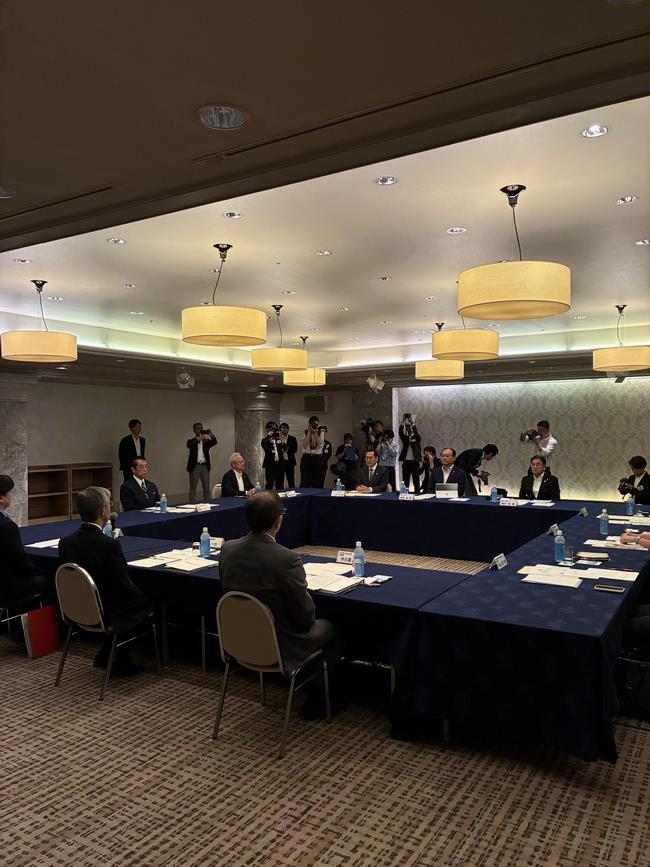 金融経済懇談会の写真