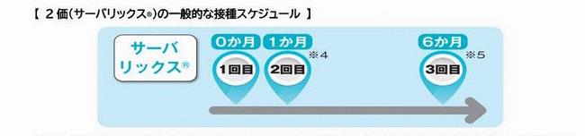 2価ワクチン接種間隔