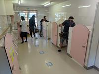修繕の様子