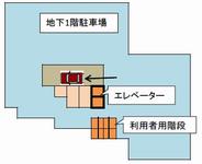 地下1階フロア図