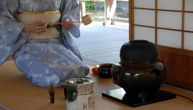 お茶席写真
