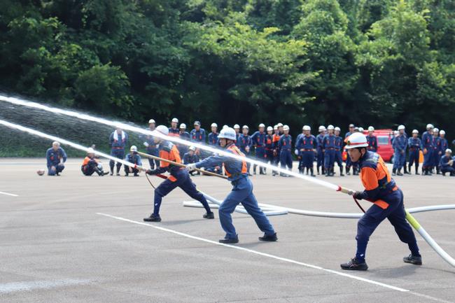 放水写真