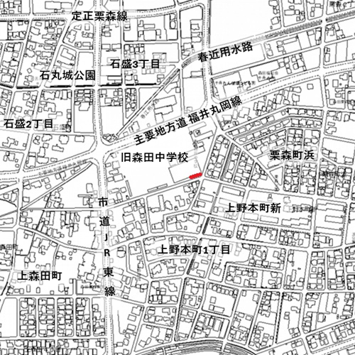 旧森田中学校