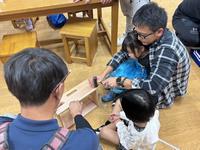 パパといっしょにＤＩＹ木ッズＢＯＸ作り