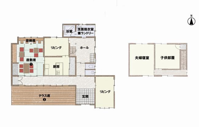 260109改修平面図1,2階