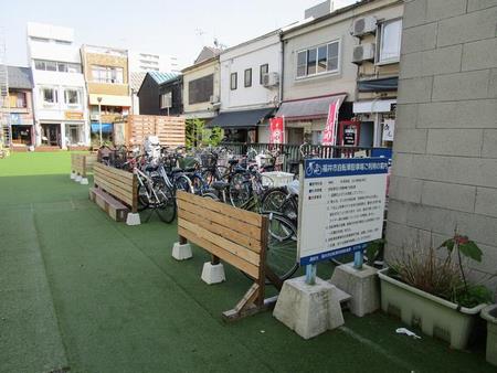 新栄テラス自転車駐車場