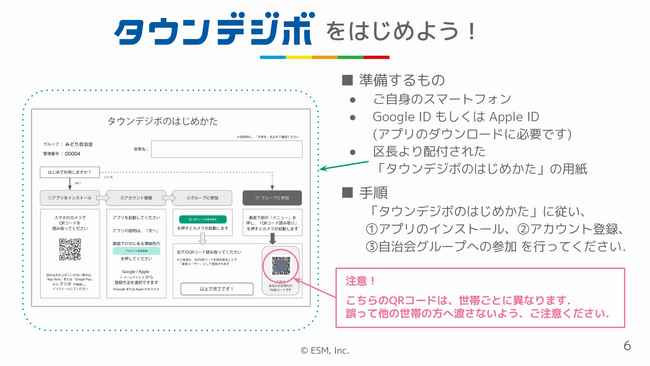 タウンデジボをはじめよう！6