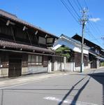 北国街道、今市・浅水・浅水二日町辺りの街並の写真