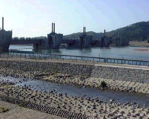 九頭竜川鳴鹿大堰の写真