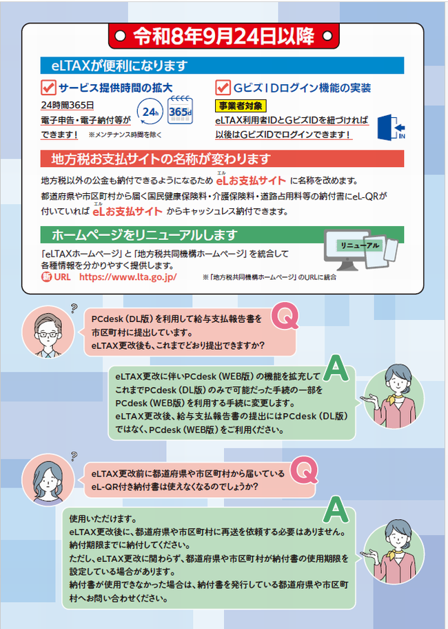 eLTAXサービス停止