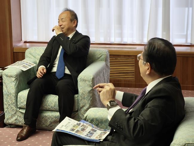 市長訪問の様子4