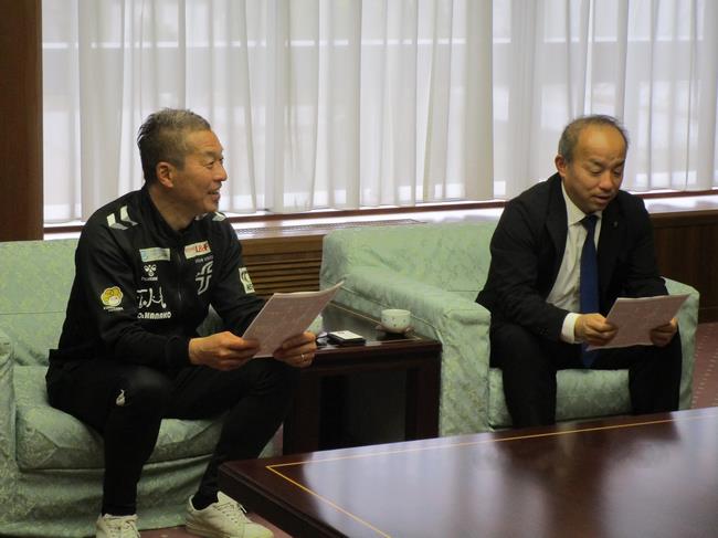 市長訪問の様子3