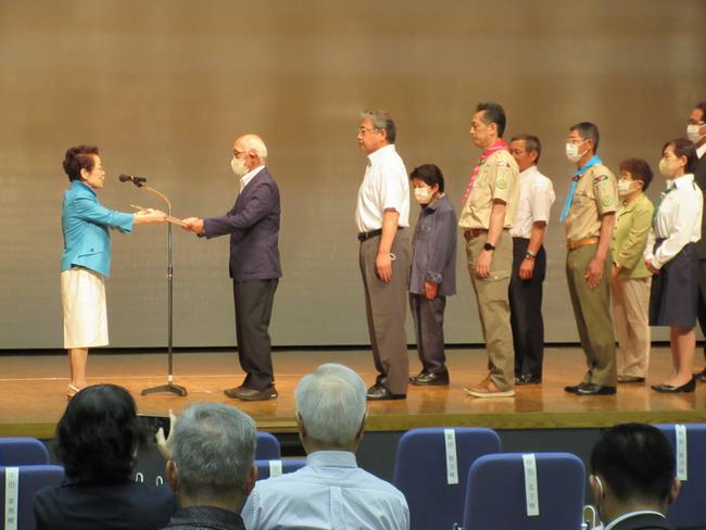県民会議表彰式の写真