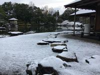 雪と養浩館庭園(2)
