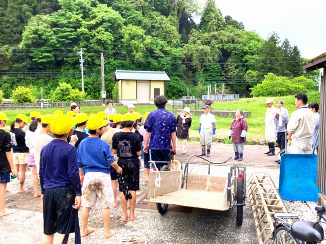 農家さんへの挨拶R7-1