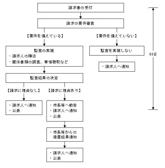 監査の流れ図