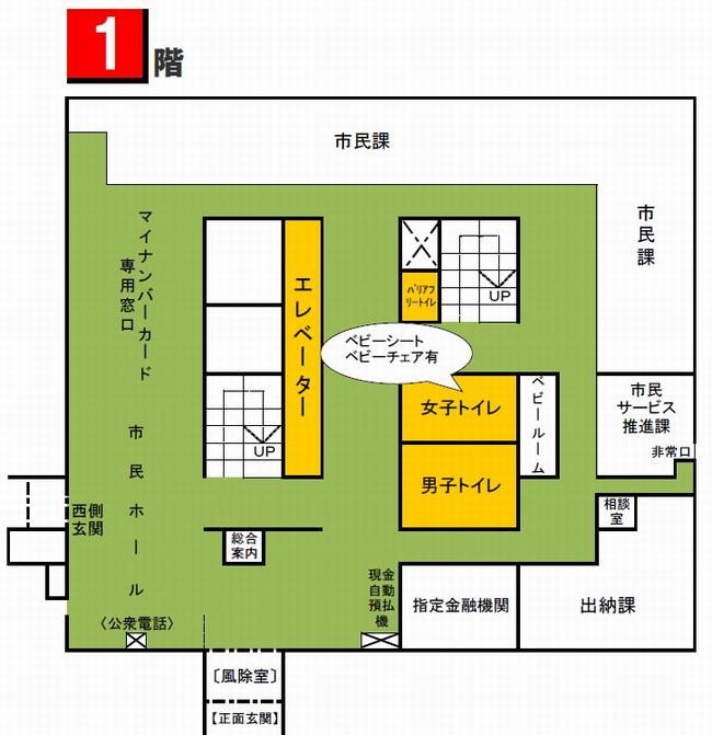 本館1階フロア