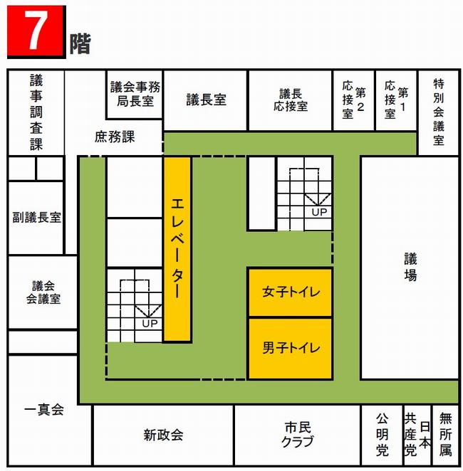 本館7階フロア