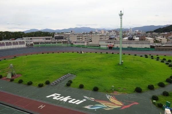 福井競輪場バンクの写真